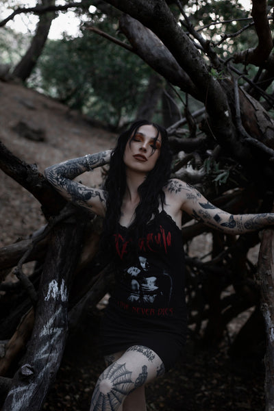 Dracula (Love never dies) Lace Strap Dress