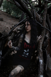 Dracula (Love never dies) Lace Strap Dress