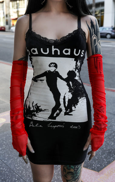 Bauhaus (Bela Lugosi's Dead) Lace Strap Dress