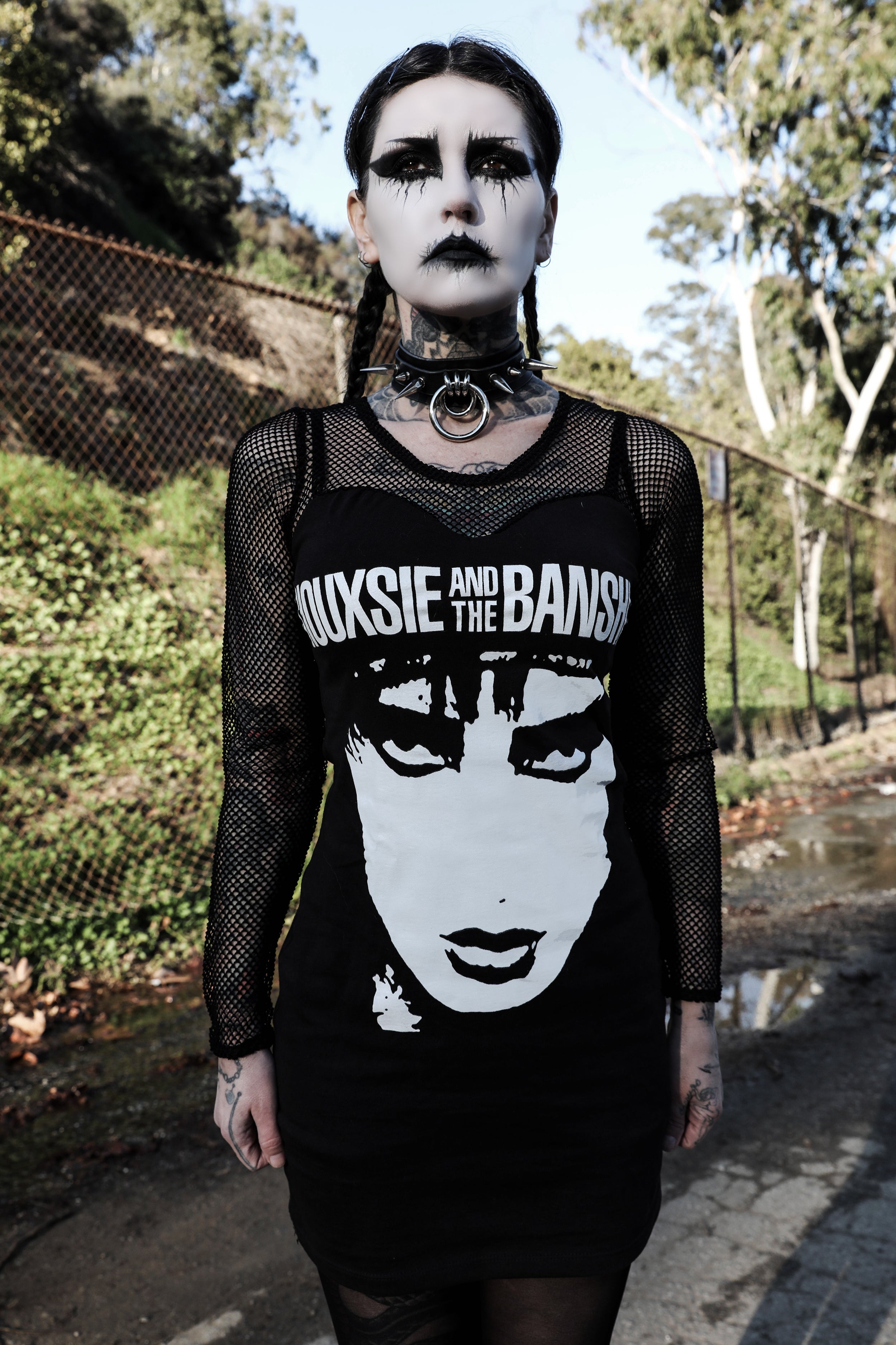 Siouxsie and the Banshees Fishnet Dress, S Siouxsie and the Banshees Fishnet Dress, S