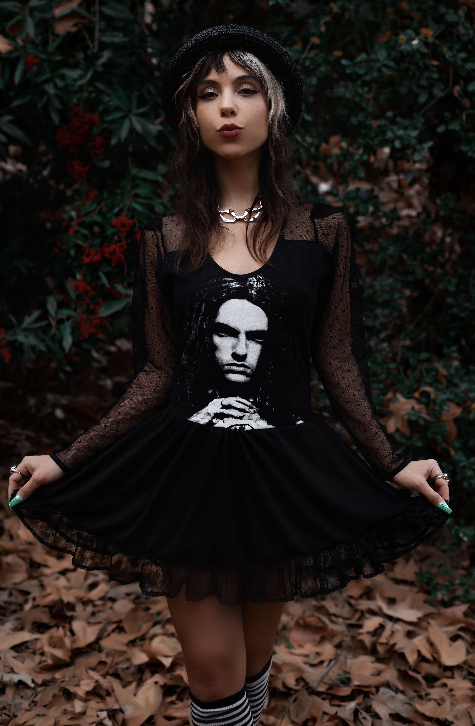 Peter Steele Ballerina Mesh Dress, 3XL Peter Steele Ballerina Mesh Dress, 3XL