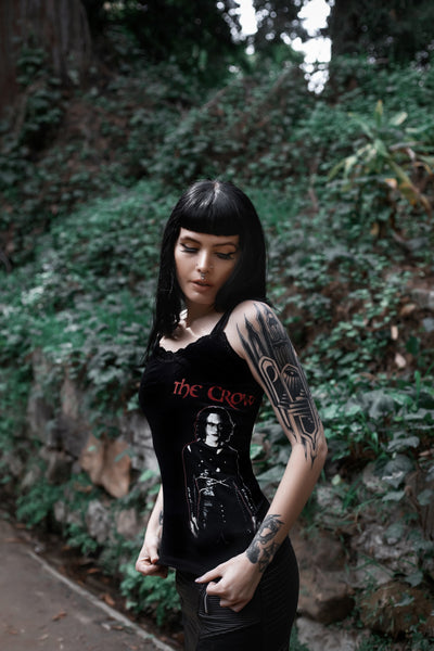 The Crow (Full length) Lace Tank