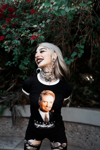Unsolved Mysteries Ringer Tee